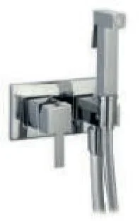 SET MISCELATORE A INCASSO QUADRO CON SHUT-OFF E SUPP. LATERALE