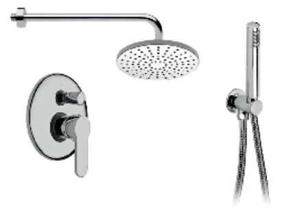KIT DOCCIA AGAPE CROMO
