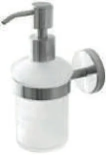 DISPENSER SAPONE CITY IN ACCIAIO SATINATO
