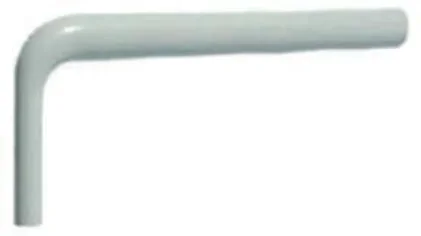 TUBO SCARICO PER CASSETTA PVC A ZAINO 1000 MM