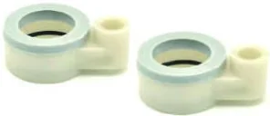 2 PZ SEDE ESTRAIBILE PER DOPPIO PULSANTE CON GUARNIZIONE