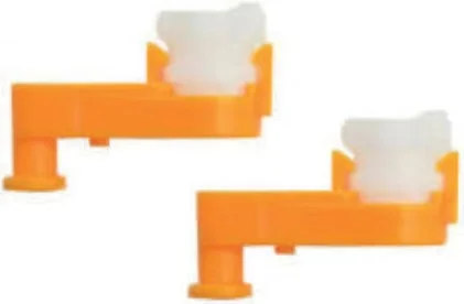 2 PZ FISSAGGI CONTROPLACCA OLI 74