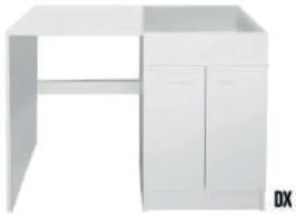 SOTTOLAVELLO PER LAVASTOVIGLIE SENZA LAVELLO INOX