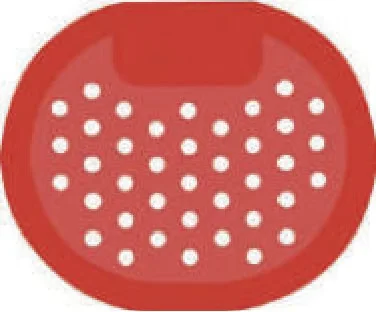 10 PZ FILTRI PER ORINATOI 168X140