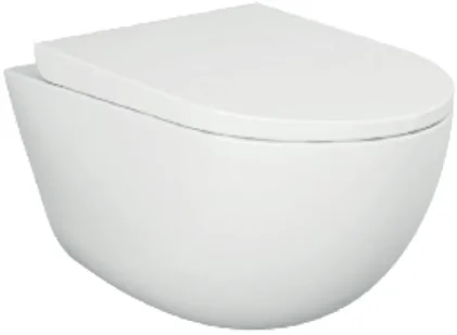 VASO SOSPESO DES RIMLESS FISSAGGI NASCOSTI