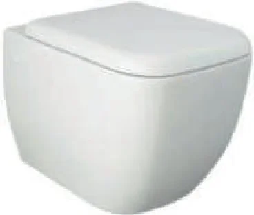 VASO SOSPESO METROPOLITAN RIMLESS FISSAGGIO NASCOSTO
