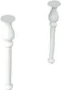 2 PZ GAMBE PER LAVABO CONSOLLE WASHINGTON