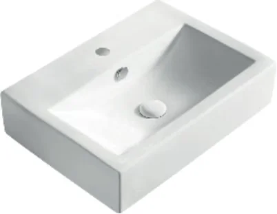 LAVABO DA APPOGGIO MOD. LA42 CM 54 X 40.5