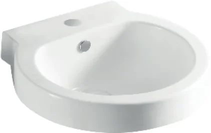 LAVABO A PARETE MOD. LP93 CM 51.5 X 49.5