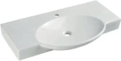LAVABO A PARETE MOD. LP962 CM 84.5 x 47.5