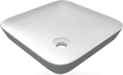 LAVABO DA INCASSO QUADRATO SENZA FORO VARIANT 36X36 CM