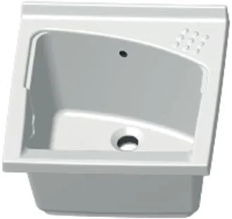 LAVATOIO IN CERAMICA REVINE DA INCASSO PER MOBILE