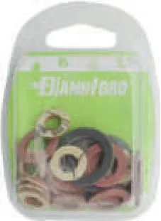GUARNIZIONI PER SANITARI “KLINGER” ROSSE MM2 BLISTER