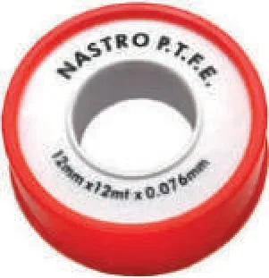 ROTOLINO NASTRO TEFLON P.T.F.E. ECONOMICO MT 12