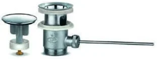 SCARICO CON TAPPO COPRIPILETTA IN OTTONE