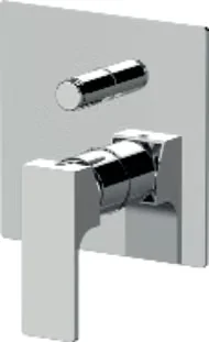 MISCELATORE MONOCOMANDO INCASSO CON DEVIATORE LINEA REBEL