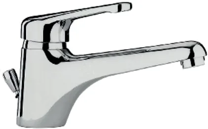MISCELATORE MONOC. LAVABO BOCCA PROLUNGATA LINEA NETTUNO