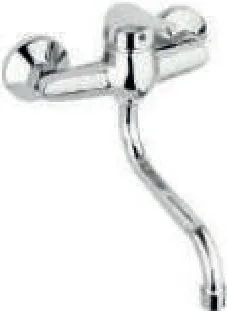 MISCELATORE MONOCOMANDO LAVELLO A MURO LINEA M2