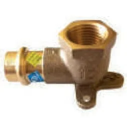 GOMITO FLANGIATO F X FIL. RP ACQUA/GAS