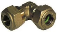 GOMITO A 90° DOPPIO O-RING TIEMME GAS