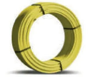 TUBO MULTI-DIAN GIALLO NUDO PER GAS