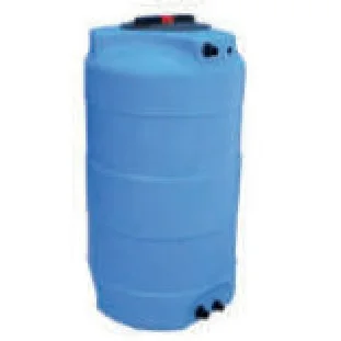 SERBATOIO IN POLIETILENE FUORI TERRA AZZURRO VERTICALE