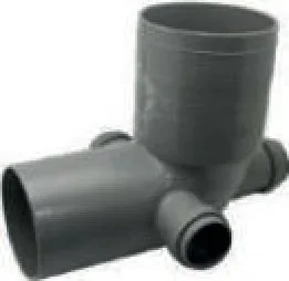 CURVA WC D.100 3 ATTACCHI