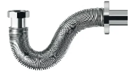 TUBO DI SCARICO BPS FLESSIBILE-ESTENSIBILE IN ACCIAO INOX