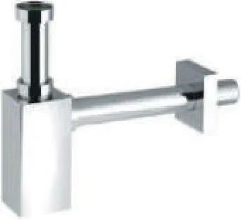 SIFONE “PIQUADRATO” PER LAVABO ABS
