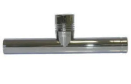 AIRPIPE VALVOLA DI IMMISSIONE ARIA CROMATA