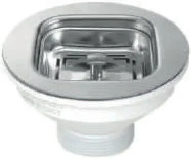 PILETTA 114 MM TAPPO CESTELLO QUADRATO