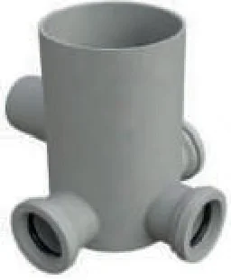 POZZETTO A PAVIMENTO CON BICCHIERE 4 VIE MODELLO BASSO