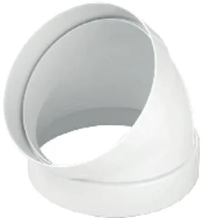 CURVA A 45° FF IN ABS