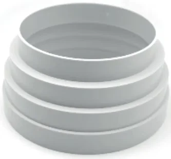 CONO DI RIDUZIONE MF IN ABS 100-125MM PER ATTACCO GIUNTO