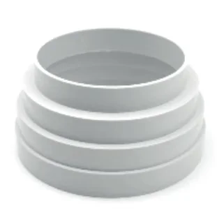 CONO DI RIDUZIONE MF IN ABS 100-125MM PER TUBO NON BICCHIERATO