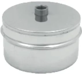 TAPPO CHIUSURA IN ACCIAIO MASCHIO CON SPURGO