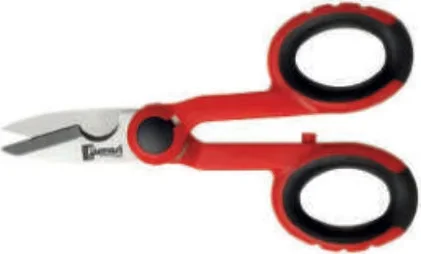 FORBICI PER ELETTRICISTI CON TAGLIOCAVO