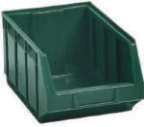 CONTENITORE IN PLASTICA BULL 4 - MM 200x345x H.164