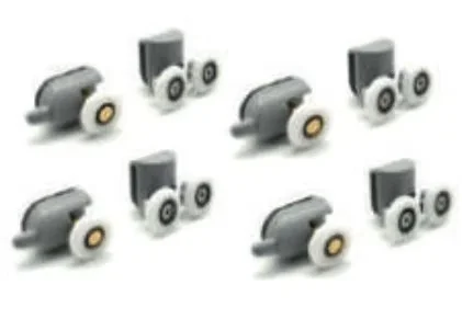 KIT PZ. 8 CUSCINETTI PER BOX DOCCIA LINEA ESSENTIAL