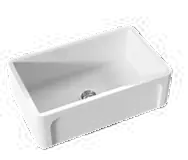 Hanna Glasse YORKSHIRE Lavello da cucina 758 x 470 x 254 mm