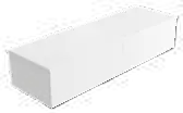 Nolita Mobile sospeso con 2 cassetti push & pull laccato bianco matt