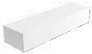 Nolita Mobile sospeso con 3 cassetti push & pull laccato bianco matt