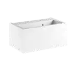 Kanaal Lavabo 80x46, 5xh35 cm sospeso o appoggio (2/3 fori su richiesta)
