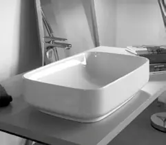 Tribeca lavabo appoggio 60x38 cm