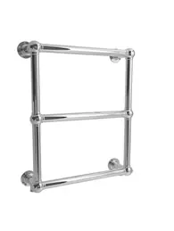 Termoarredo elettrico a parete in ottone