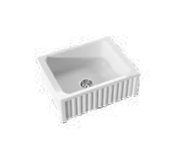 Hanna Glasse HAMPSHIRE Lavello da cucina semincasso 600 x 470 x 220 mm