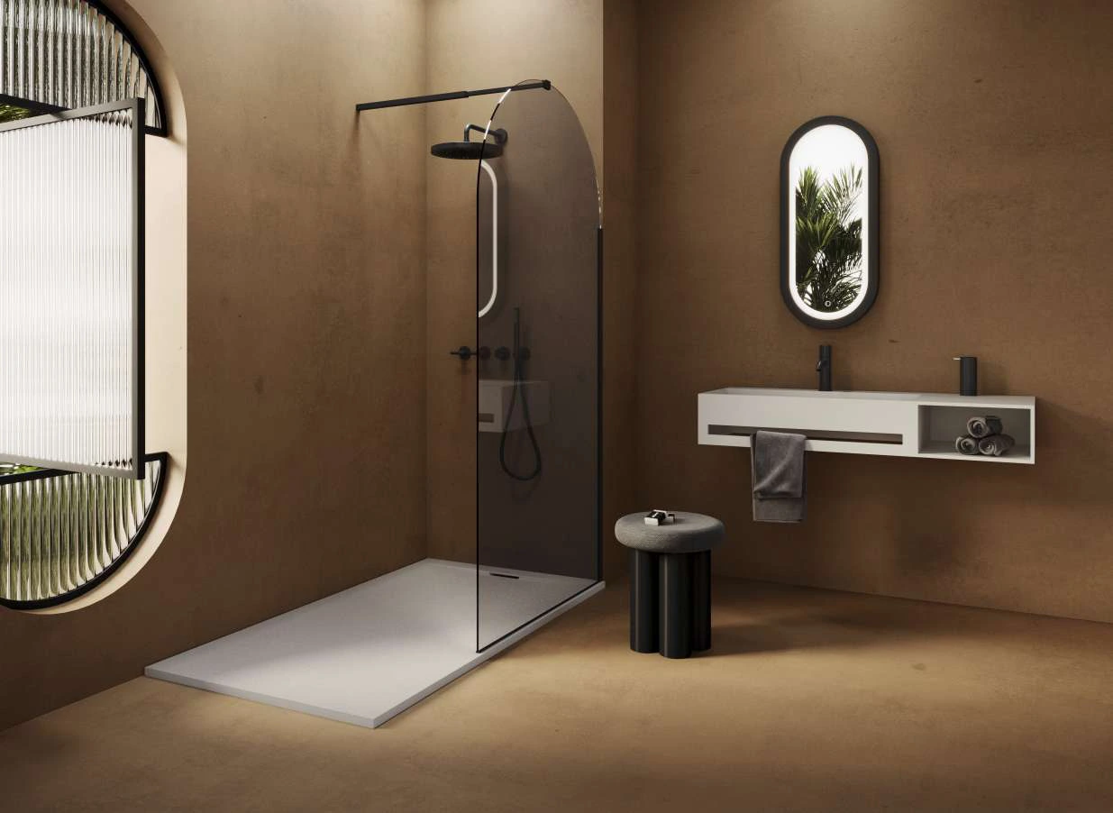 Piatto doccia Minimal New Pearl 80x120 cm