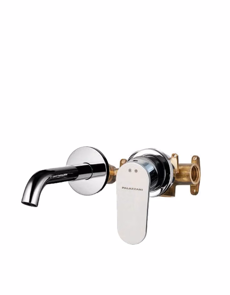 0039 Miscelatore monocomando da incasso per lavabo, compatto Ø35, completo di parte incasso ed esterne — 393269