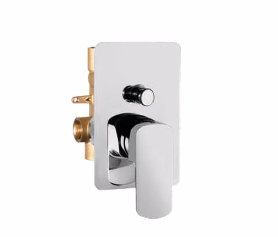 MIS Miscelatore monocomando da incasso per vasca- doccia con deviatore, Ø35mm, completo di parti incasso ed esterne — 561210