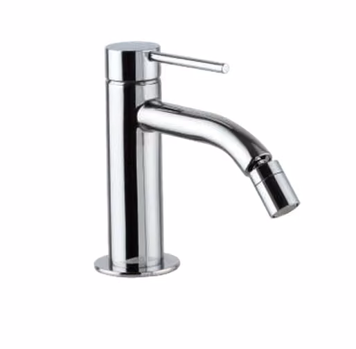 Midi Miscelatore monocomando per bidet con scarico Click-Clack da 1” 1/4 e tappo a copertura totale — 834154